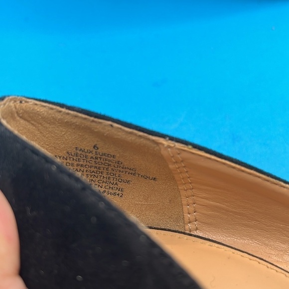 Express block Faux Suede Black, size 6 - Picture 2 of 8